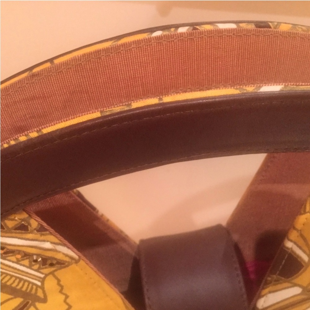 Nanette Lepore Asian Theme Sunflower Large Bag - Picture 3 of 10